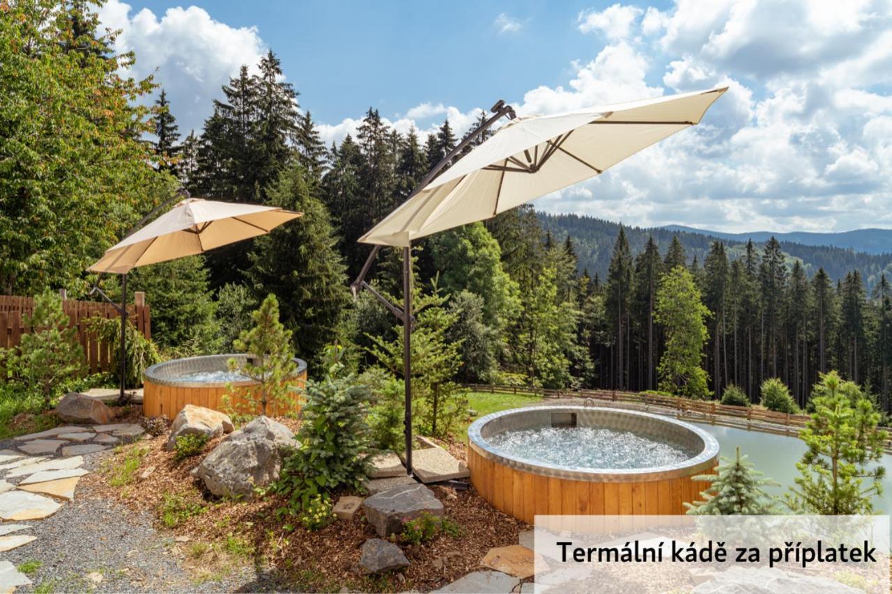 Wellness Apartmány Martiňák Horní Bečva Exterior foto